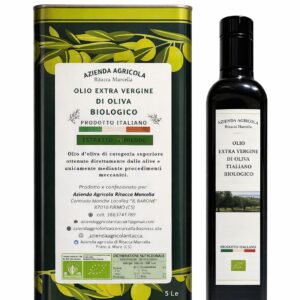 OFFERTA OLIO BIOLOGICO 5L E 1L