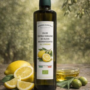 Olio Extravergine di Oliva Biologico 250 ml Aromatizzato al limone